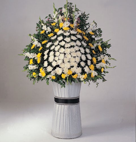 korean Funeral wreath flower ⋆ Flower delivery Korea ⋆ Korea Flower