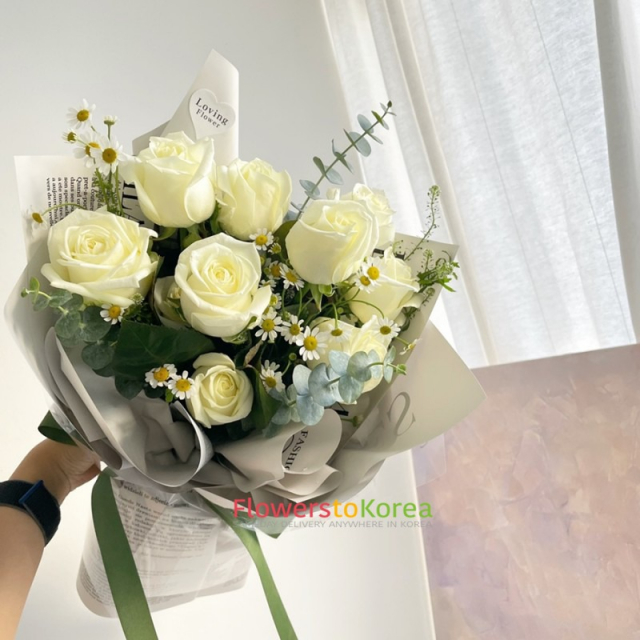 Pure Mind White Roses