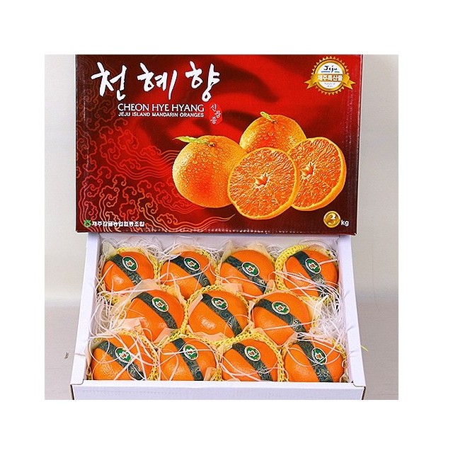 Cheon Hae Hyang Fruit in Gift box for CNY