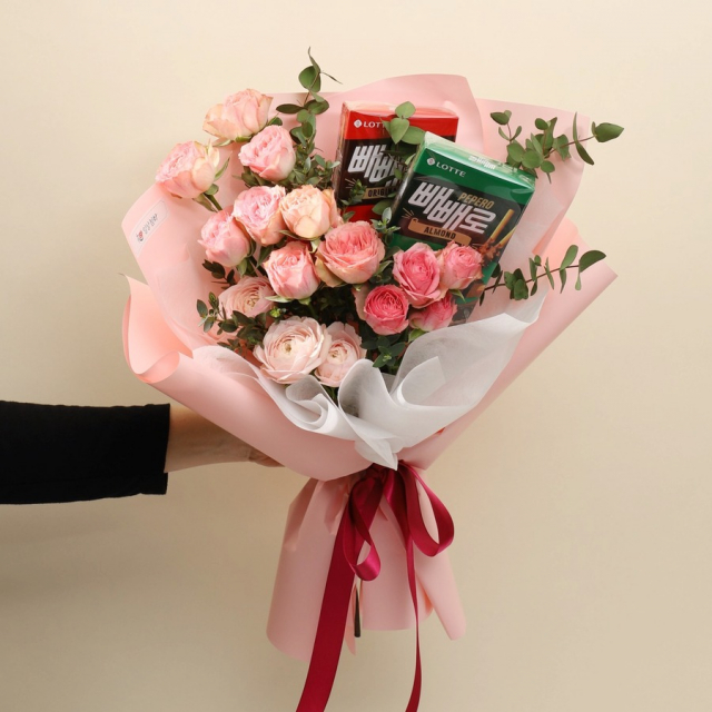 pepero rose bouquet