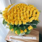 100 Yellow Roses