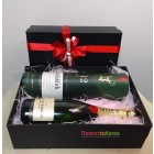Glenfiddich Whiskey & Moet Chandon gift box