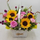 Sunflower Rose Smile