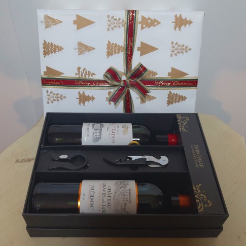 2 bottle of Bordeaux wine from france